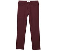 Amazon Essentials Pantalon Chino Extensible et Confortable à 5 Poches, Coupe Skinny Homme, Bordeaux, 33W / 30L
