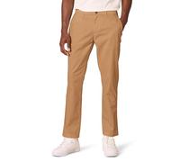 Amazon Essentials Pantalon Chino Extensible et Confortable Lavé à Coupe Athlétique Homme