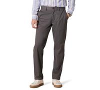 Amazon Essentials Pantalon Chino sans Pince Infroissable Coupe Droite Homme, Charbon, 35W / 32L