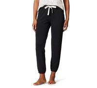 Amazon Essentials Pantalon de jogging de pyjama pour femme - Tissu éponge léger, grande taille, noir, taille XXL