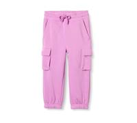 Amazon Essentials Pantalon De Jogging Style Cargo Mixte Enfante, Lilas, 4 Ans