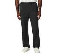 Amazon Essentials Pantalon de Survêtement à Jambe Droite en Molleton non Gratté, Coupe Standard Homme, Charbon Chiné, XS
