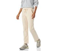 Amazon Essentials Pantalon de Survêtement Droit avec Cordon de Serrage pour Femmes, en Polaire (Disponible en Grande Taille) Femme, Beige Clair, M