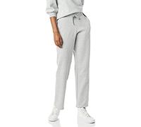 Amazon Essentials Pantalon de Survêtement Droit avec Cordon de Serrage pour Femmes, en Polaire (Disponible en Grande Taille) Femme, Gris Chiné, S