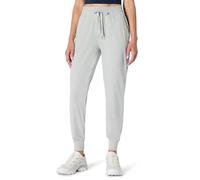 Amazon Essentials Pantalon de Survêtement Extensible et Léger, Doux et Performant, Coupe Athlétique Femme, Gris Colombe Teinture Spatiale, L