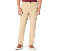 Amazon Essentials Pantalon de Voyage Extensible, Coupe Ajustée Homme, Kaki Ocre, 34W / 32L