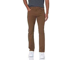 Amazon Essentials Pantalon en Sergé de Coton Extensible Coupe Slim Homme