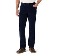 Amazon Essentials Pantalon en Velours Côtelé à 5 Poches Coupe Droite Homme, Bleu Marine, 33W / 30L