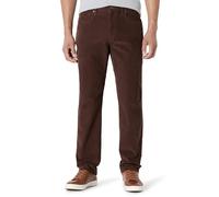 Amazon Essentials Pantalon en Velours Côtelé à 5 Poches Coupe Droite Homme, Noisette, 30W / 32L