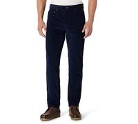 Amazon Essentials Pantalon en Velours Côtelé à 5 Poches Coupe Slim Homme, Bleu Marine, 36W / 28L