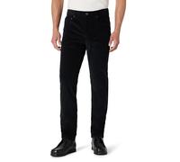 Amazon Essentials Pantalon en Velours Côtelé à 5 Poches Coupe Slim Homme, Noir, 35W / 32L