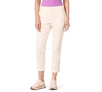 Amazon Essentials Pantalon Kaki à Jambe fuselée, Taille Haute, Coupe Classique, Longueur Cheville Femme, Coquille D’Œuf, 42-44 Grande Longueur