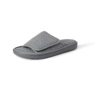 Amazon Essentials Pantoufles Ajustables à Bout Ouvert Homme, Gris, 46 EU