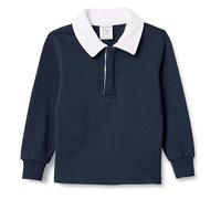 Amazon Essentials Polo de rugby à manches longues Garçon, Bleu Marine, 3 ans