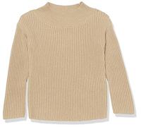Amazon Essentials Pull Moderne à col Large pour Petite Fille, Marron Clair, 2T