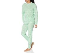 Amazon Essentials Pyjama en Maille Homme, Vert Menthe Animaux de la Forêt, M