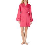 Amazon Essentials Robe de Chambre en Satin à Coupe Décontractée Femme, Rose Incandescent, L