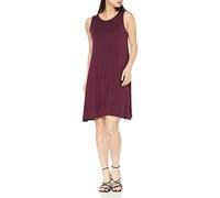 Amazon Essentials Robe débardeur cintrée (Disponible en Grande Taille) Femme, Bordeaux, M