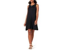 Amazon Essentials Robe débardeur cintrée (Disponible en Grande Taille) Femme, Noir, M