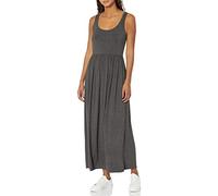 Amazon Essentials Robe débardeur Longue et cintrée (Disponible en Grande Taille) Femme, Charbon Chiné, XXL