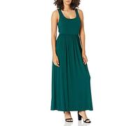 Amazon Essentials Robe débardeur Longue et cintrée (Disponible en Grande Taille) Femme, Vert Jade, XXL