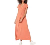 Amazon Essentials Robe Longue cintrée (Disponible en Grande Taille) Femme, Orange Rouille, XXL