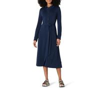 Amazon Essentials Robe Mi-Longue en Jersey Mat Coupe Classique Femme, Bleu Marine, M