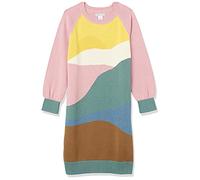 Amazon Essentials Robe-Pull Raglan Fille, Rose Clair Vert Sauge, 3 Ans