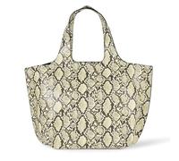 Amazon Essentials Sac Cabas Oversize Femme, Fausse Peau de Serpent Grise, Taille Unique