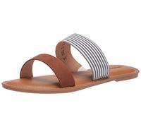 Amazon Essentials Sandales à Deux Brides Femme, Bleu Clair, 38 EU