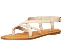 Amazon Essentials Sandales à Lanières Décontractées Femme, Taupe, 46.5 EU