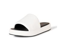 Amazon Essentials Sandales Plates compensées à Enfiler Femme, Blanc, 37.5 EU