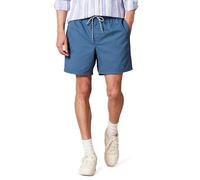 Amazon Essentials Short avec Cordon de Serrage, Entrejambe de 15cm Homme, Bleu Profond, M