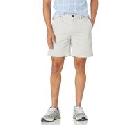 Amazon Essentials Short Chino 18cm, Coupe Ajustée Homme, Gris, 33W