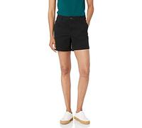 Amazon Essentials Short Chino Coupe Ajustée Taille Mi-Haute Entrejambe 12,7 cm (Disponible en Coupe Droite et pour Silhouettes Galbées) Femme