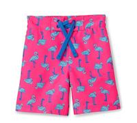 Amazon Essentials Short de Bain Coupe Classique à Séchage Rapide Garçon, Rose Vif Flamant Rose, 5 Ans