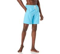 Amazon Essentials Short de Bain de 23cm avec Doublure en Maille Poches Fermeture à Cordon Homme, Bleu des Mers du Sud, S