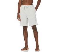 Amazon Essentials Short de Pyjama en Maille, Entrejambe 9 Pouces (Grandes Tailles Disponibles) Homme, Gris Clair Chiné, XXL