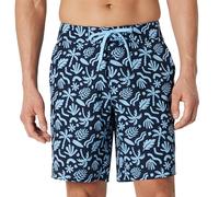 Amazon Essentials Short de Surf pour La Baignade Homme, Espadon Bleu Vif Ou Bleu Marine Tropical, S