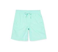 Amazon Essentials Short en Coton à Coupe Décontractée de 20cm avec Taille Élastiquée et Cordon de Serrage Homme, Vert des Mers du Sud, XS
