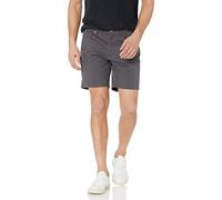 Amazon Essentials Short extensible à 5 poches, avec entrejambe de 17,78 cm, coupe droite Homme, Gris Foncé, 40W