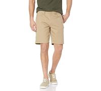 Amazon Essentials Short Extensible à 5 Poches, Entrejambe de 22,9cm, Coupe Ajustée Homme, Brun Kaki, 29W