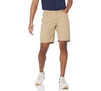 Amazon Essentials Short Extensible à 5 Poches, Entrejambe de 22,9cm, Coupe Ajustée Homme, Brun Kaki, 30W