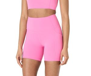 Amazon Essentials Short Moulant Active FormFlex Ultra Doux, Taille Haute Femme, Rose Flamingo, XS