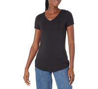 Amazon Essentials Solid Short-Sleeve Scoopneck Swing Tee Femme