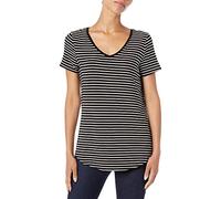 Amazon Essentials Solid Short-Sleeve Scoopneck Swing Tee Femme
