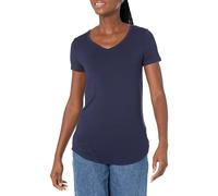 Amazon Essentials Solid Short-Sleeve Scoopneck Swing Tee Femme