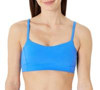 Amazon Essentials Soutien-Gorge de Sport et de Yoga Active FormFlex à Encolure Cœur, Ultra Doux, Soutien Léger Femme, Bleu Océan, XL