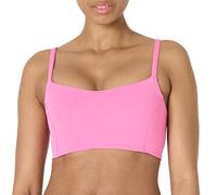 Amazon Essentials Soutien-Gorge de Sport et de Yoga Active FormFlex à Encolure Cœur, Ultra Doux, Soutien Léger Femme, Rose Flamingo, XL