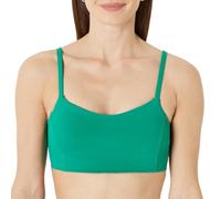 Amazon Essentials Soutien-Gorge de Sport et de Yoga Active FormFlex à Encolure Cœur, Ultra Doux, Soutien Léger Femme, Vert Émeraude, L